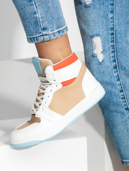 Bézs színű női sneaker Bolf B527