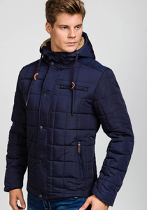 Téli férfi dzseki gránátkék Bolf 1672