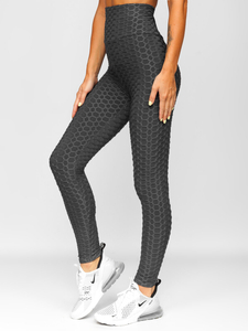 Grafitszürke női leggings Bolf YW88024A1