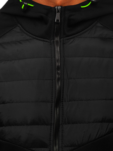 Átmeneti férfi dzseki fekete Bolf KS2232