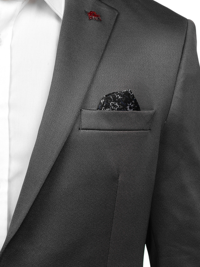 Szürke férfi blézer elegáns Bolf 022