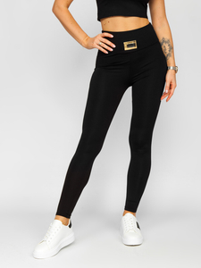 Fekete női két részes melegítő szett Bolf 022A1