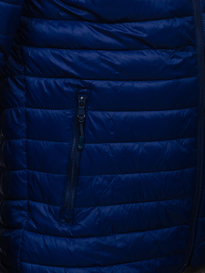 Steppelt átmeneti férfi dzseki gránátkék Bolf LY33