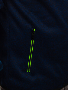 Átmeneti férfi dzseki gránátkék-zöld színben Bolf BKS2153