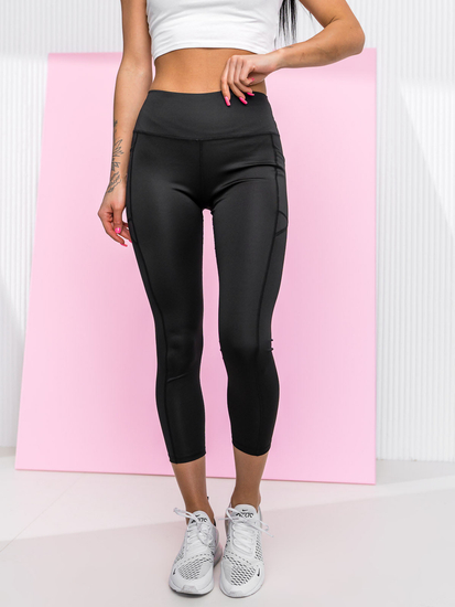 Fekete női leggings Bolf XL002