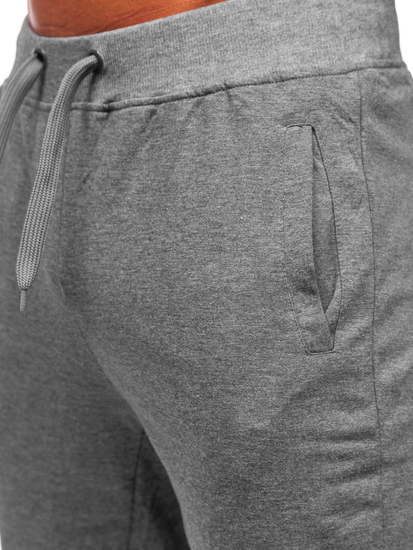 Férfi jogger nadrág grafit színben Bolf 68K10001