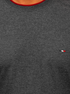 Antracit férfi t-shirt Bolf 14316