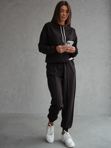 Női két darabos szett fekete Bolf 82162