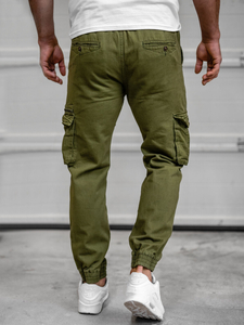 Férfi katonai jogger nadrág khaki színben Bolf MP0181MV