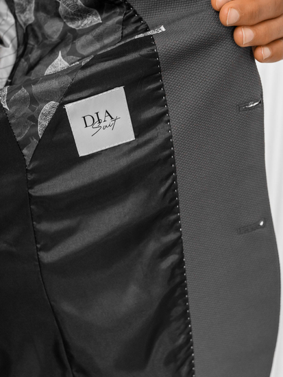 Szürke casual férfi öltöny Bolf 01