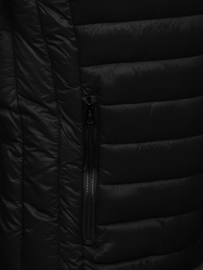 Steppelt férfi mellény fekete színben Bolf HDL88001