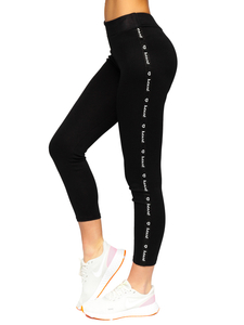 Fekete női leggings Bolf TS215