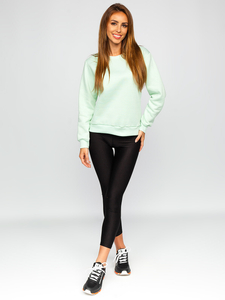 Női pulcsi mentazöld Bolf W01