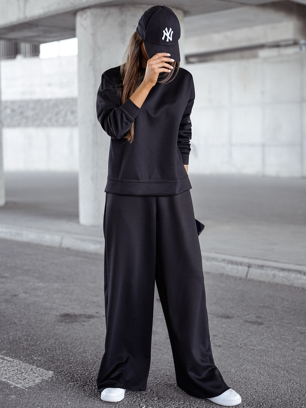 Női két darabos szett fekete Bolf 821111