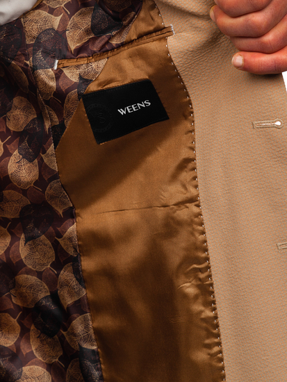 Bézs férfi casual zakó Bolf 026