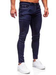 Férfi slim fit farmernadrág gránátkék színben Bolf MP003BS