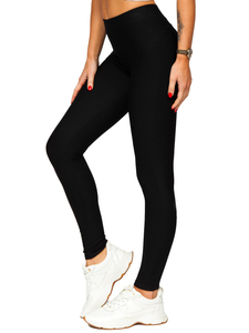 Női push up leggings fekete színben Bolf J50718
