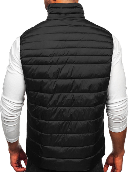 Fekete steppelt férfi mellény Bolf 31M5065