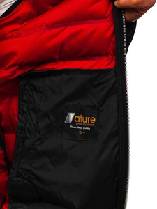 Férfi átmeneti dzseki fekete Bolf 5332