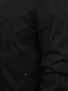 Fekete színű átmeneti férfi dzseki Bolf 7342