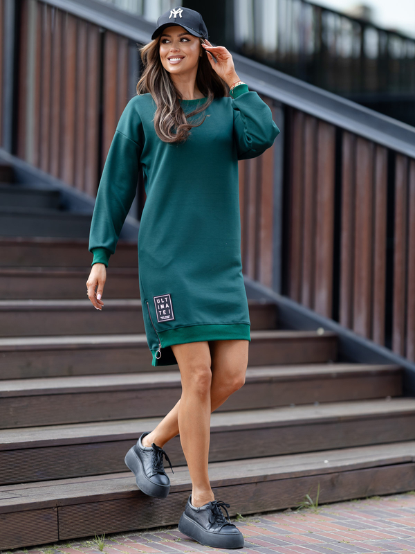 Női sportos ruha palackzöld Bolf 524