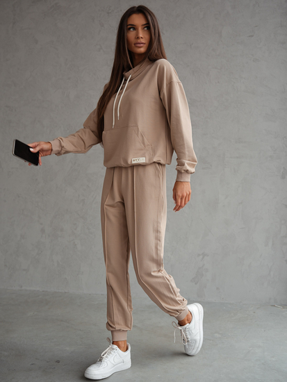 Női két darabos szett bézs Bolf 82162