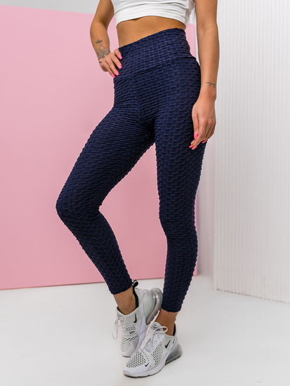 Női leggings gránátkék színben Bolf YW88024