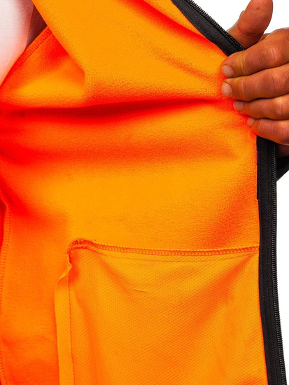 Átmeneti férfi softshell dzseki fekete Bolf KS2181