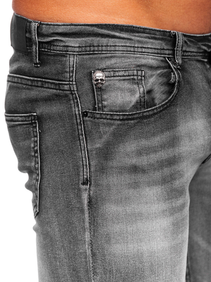 Férfi regular fit farmernadrág fekete színben Bolf MP019G