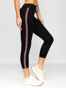Fekete női leggings Bolf TS214
