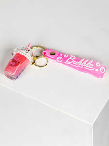 Rózsaszín buborék kulcstartó Bolf TT403-6