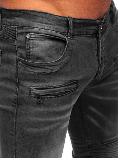 Férfi regular fit farmernadrág grafit színben Bolf MP0029G