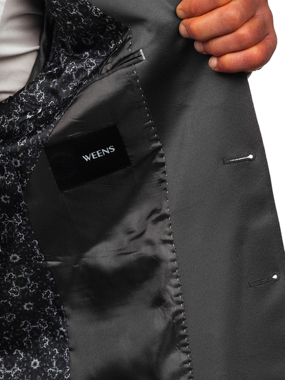 Szürke férfi blézer elegáns Bolf 022