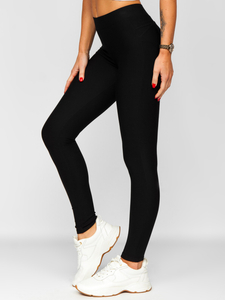 Női push up leggings fekete színben Bolf J50718