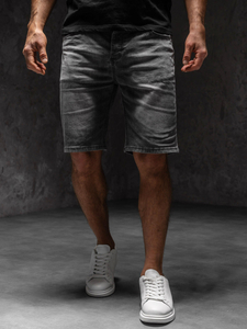 Grafit férfi farmer rövidnadrág Bolf MP0277GSA1