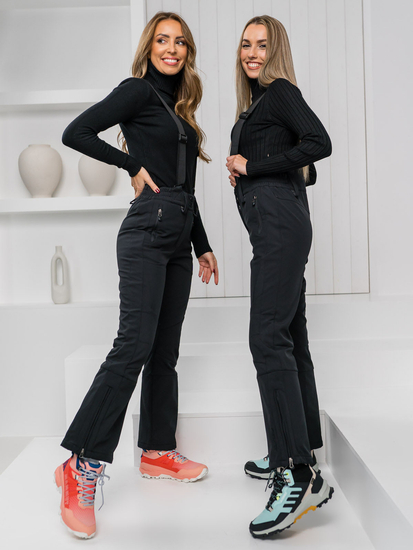 Fekete női trekking nadrág Bolf W702B