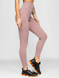 Világoslila női leggings Bolf HH040