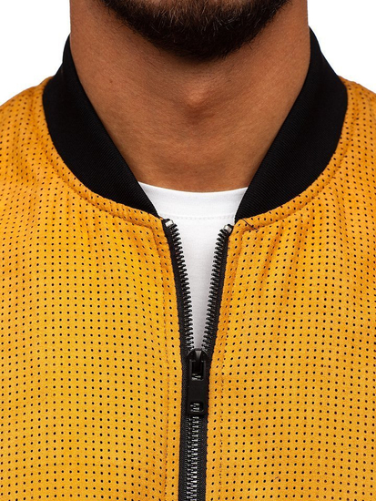 Férfi átmeneti bomber dzseki camel Bolf 6115