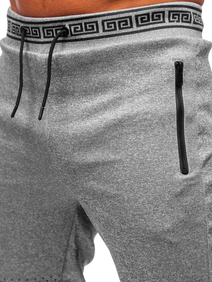Férfi jogger nadrág szürke színben Bolf HM383