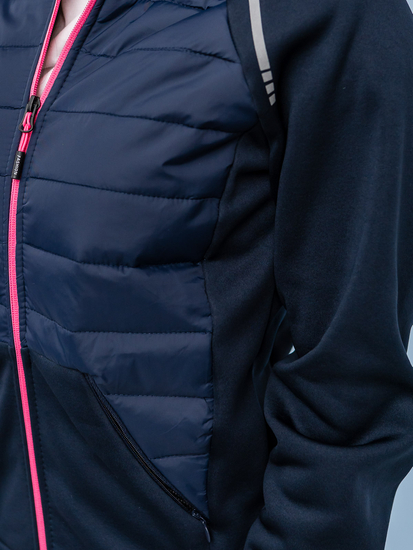 Átmeneti női sportdzseki gránátkék Bolf KSW4009