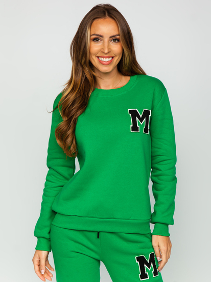 Zöld női két részes melegítő szett Bolf VE22