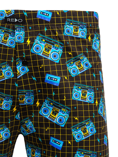 Multicolor férfi pamut bokszeralsó Bolf 1BB162-3P 3 PACK