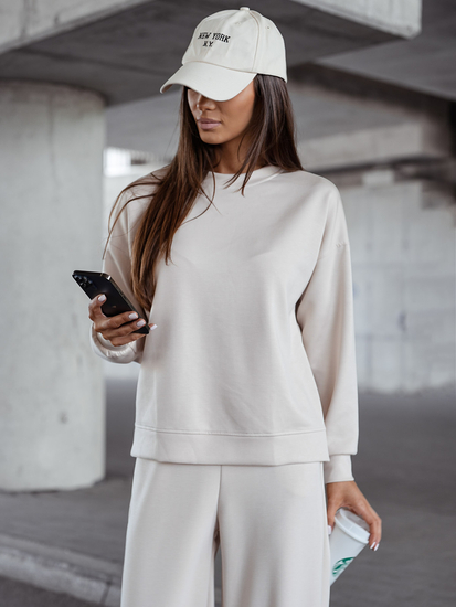 Női két darabos szett bézs Bolf 821111