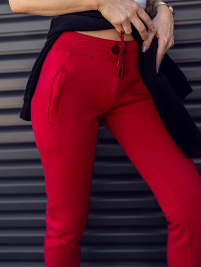 Bordó női melegítő nadrág Bolf CK-01B