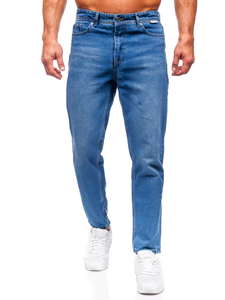 Férfi regular fit farmernadrág kék színben Bolf GT22