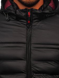 Steppelt téli férfi dzseki fekete színben Bolf 22M326