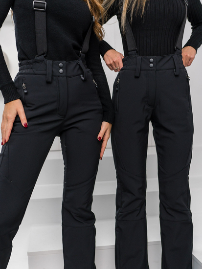 Fekete női trekking nadrág Bolf W702B