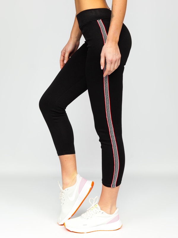Fekete női leggings Bolf TS214