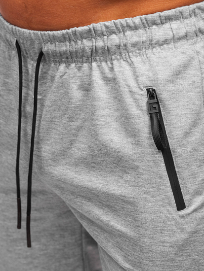 Szürke melegítő rövidnadrág Bolf JX806