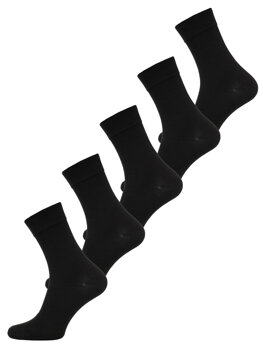 Fekete férfi zokni Bolf NQ200C-5P 5 PACK